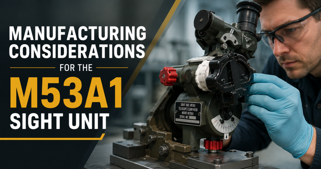 M53A1 Sight Unit Explained: NSN 1240-01-383-0165, Components and Buyer’s Guide