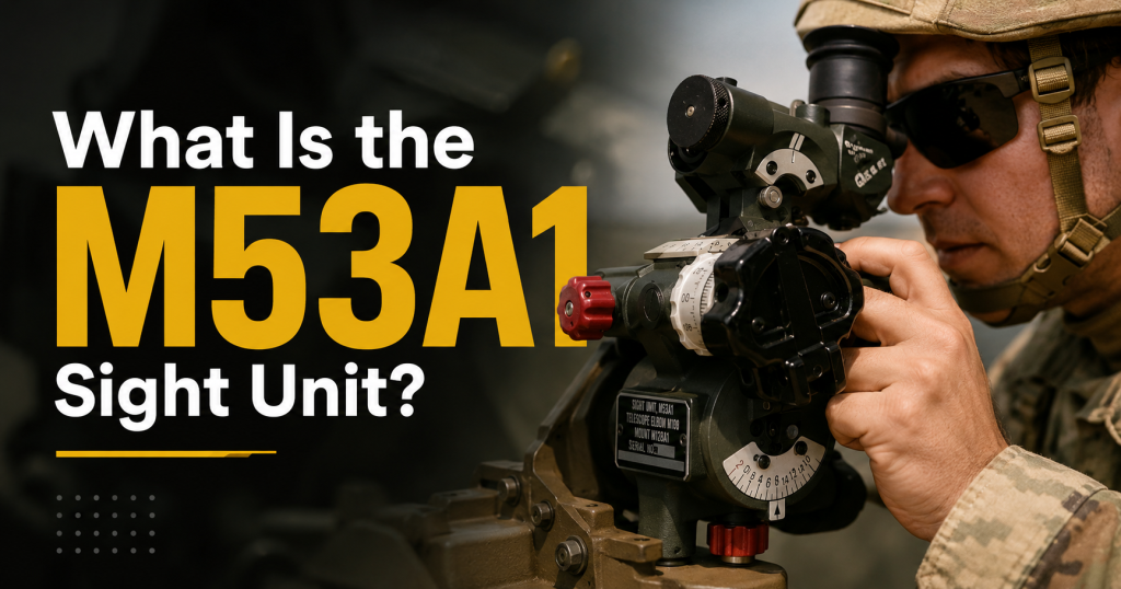 M53A1 Sight Unit Explained: NSN 1240-01-383-0165, Components and Buyer’s Guide