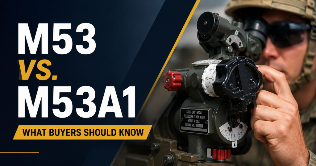 M53A1 Sight Unit Explained: NSN 1240-01-383-0165, Components and Buyer’s Guide