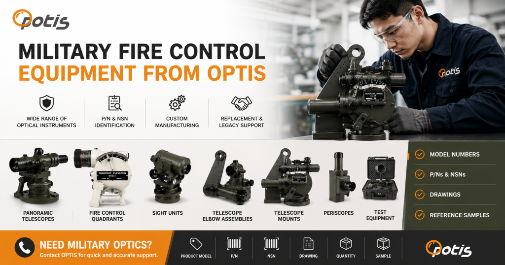 Military Fire Control Equipment: Optical Components, Manufacturing & Procurement